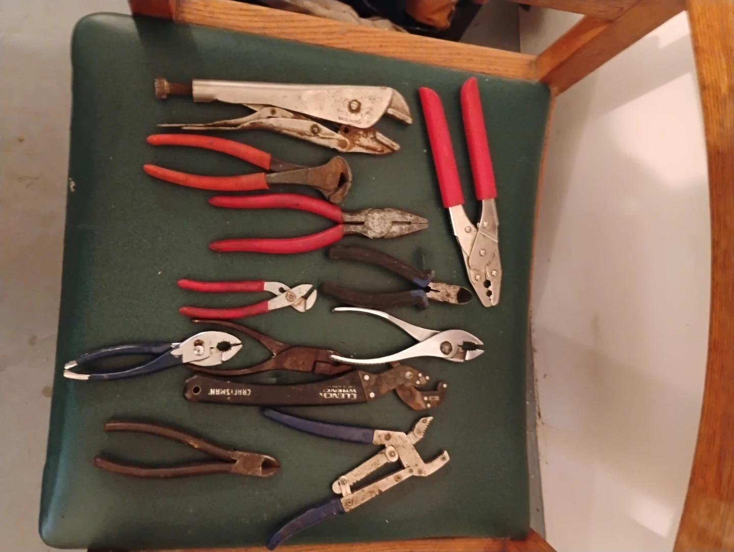 Assorted Pliers and Grips