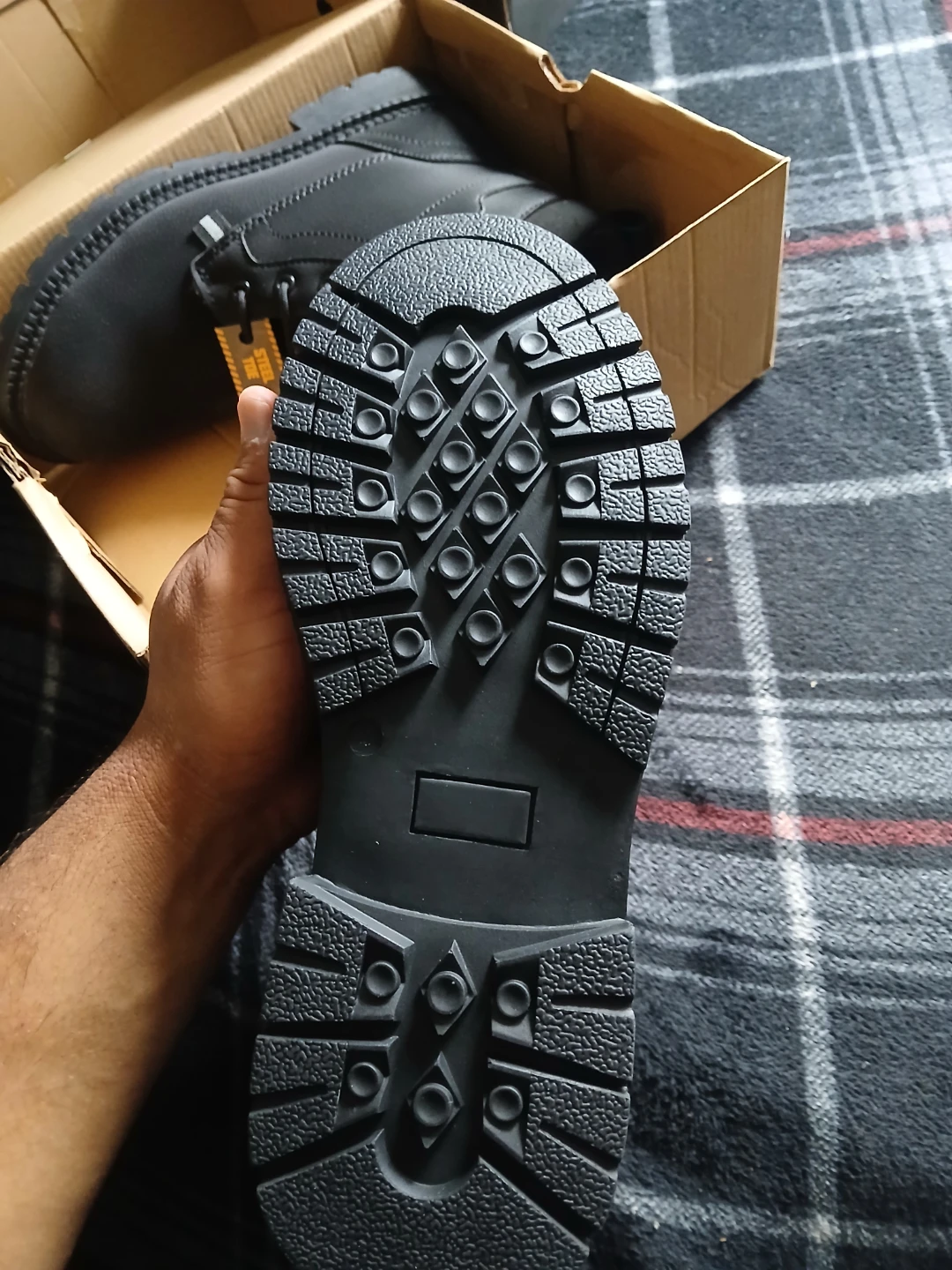 ANGRYRAM Steel Toe Work Boots - photo 4