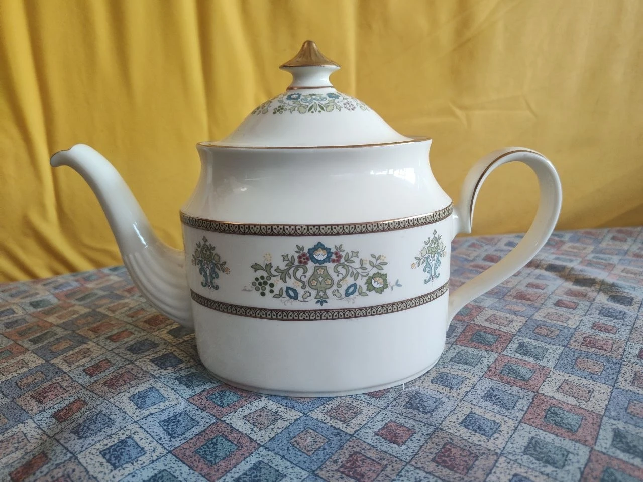 Vintage Minton Henley Fine Bone China Teapot with Lid