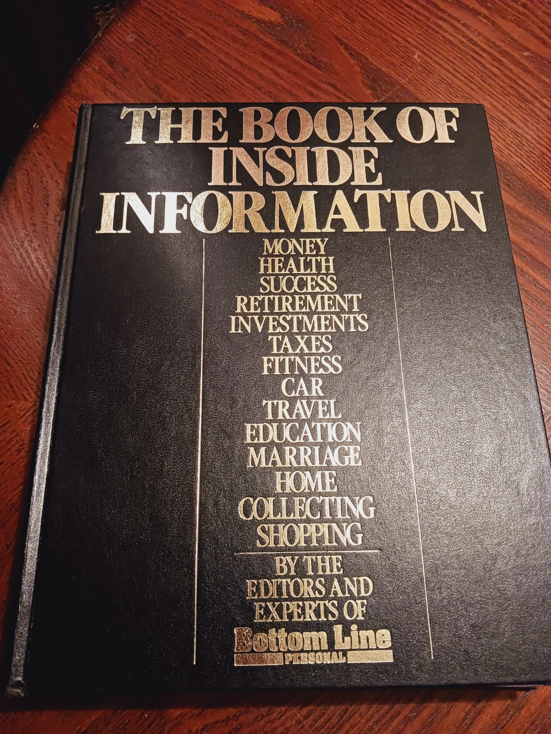 The Book of Inside Information by Bottom Line