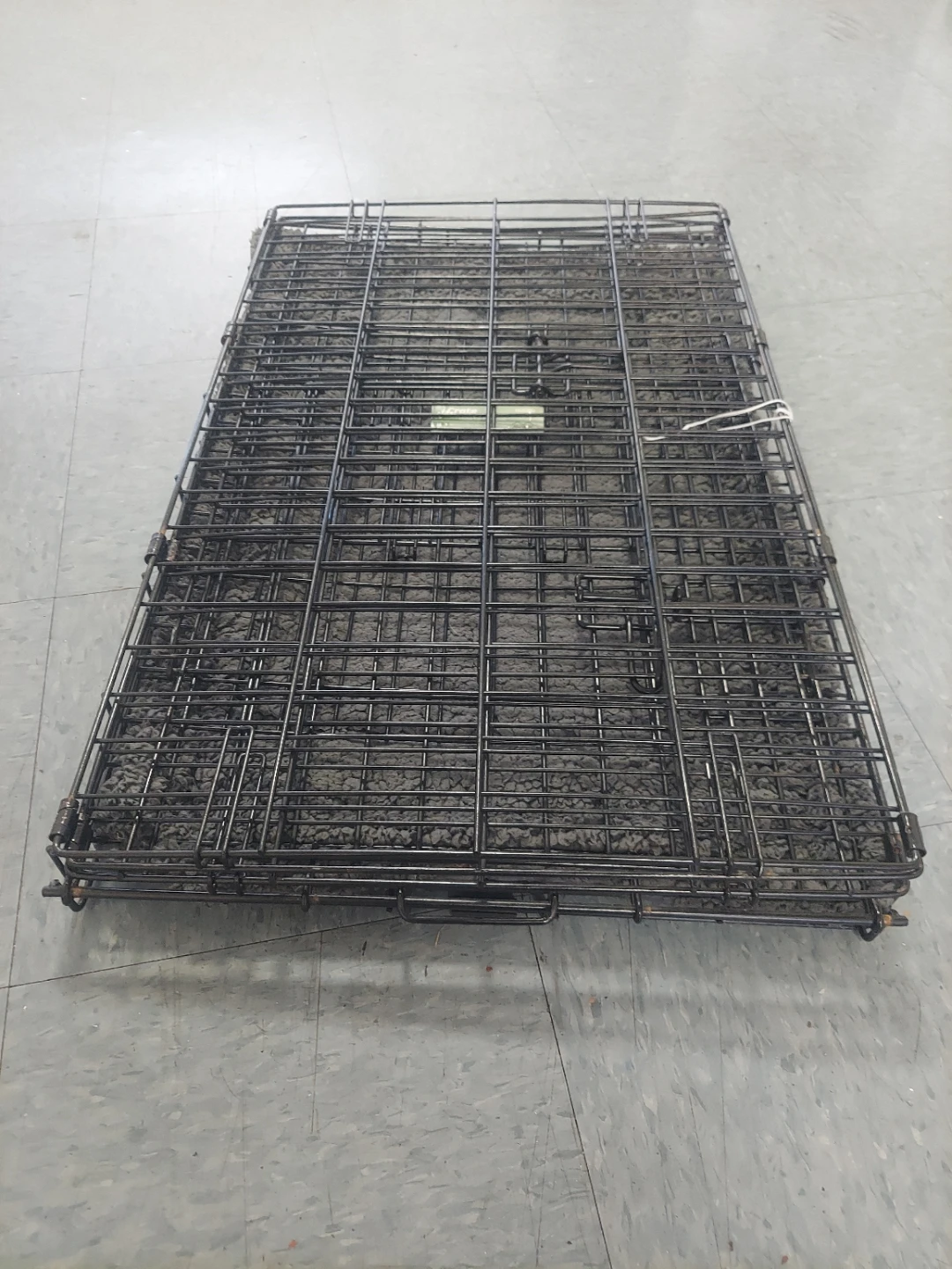 Two door folding pet crate. - photo 5