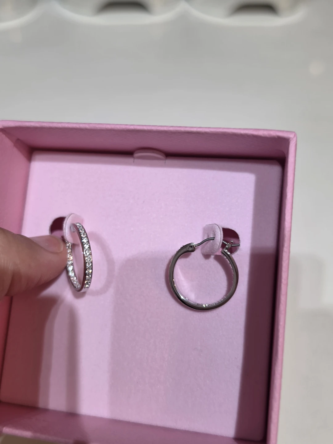 Swarovski Hoop Earrings - photo 3
