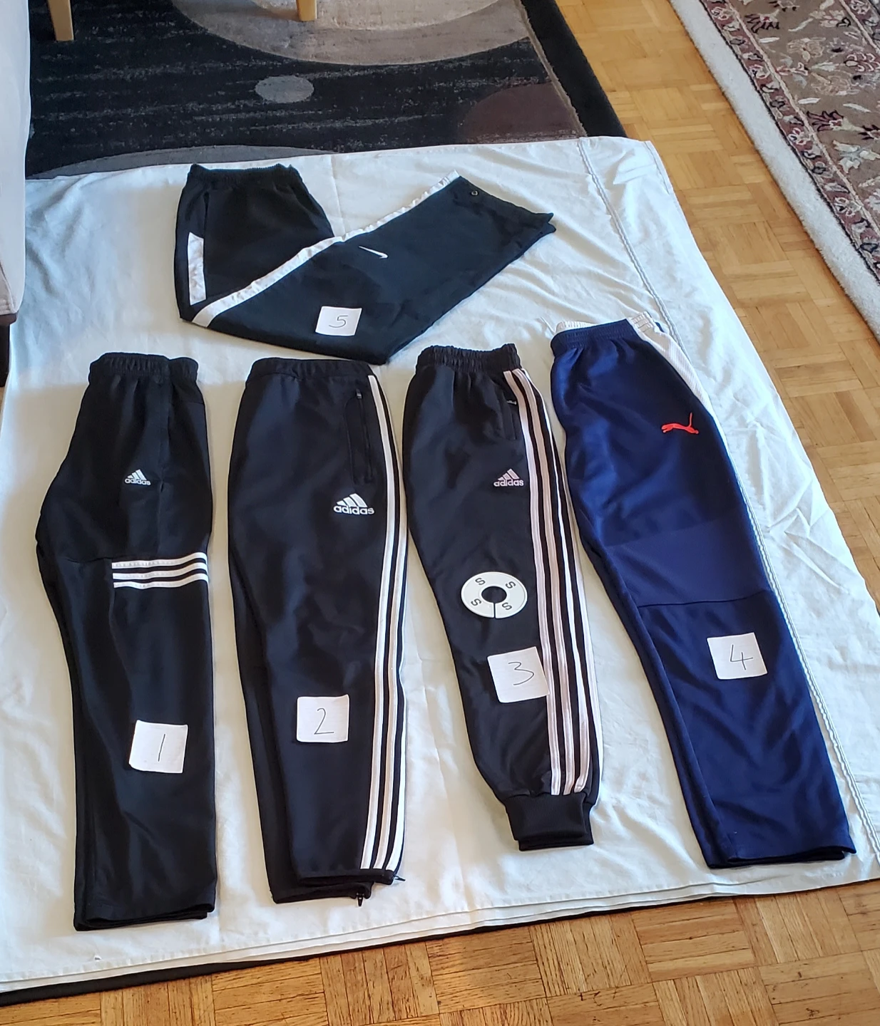 Men's  & Boys Track Pants Size S and M