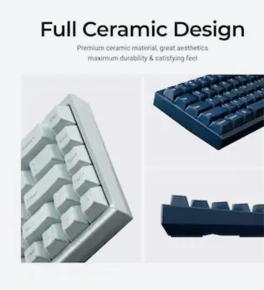 ❤️ Keychron Q16 HE 8K Ceramic Magnetic Switch Gaming Keyboard - photo 3