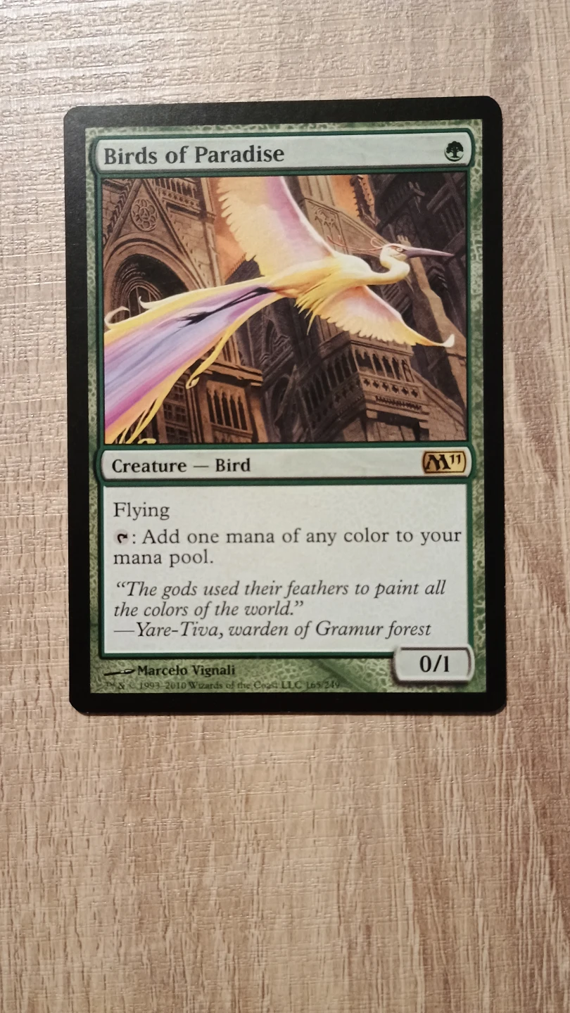 Birds of Paradise - Magic The Gathering Card