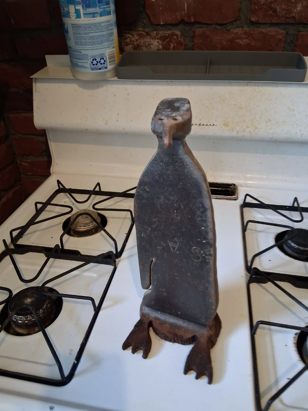 Vintage Cast Iron Door Stop - photo 4