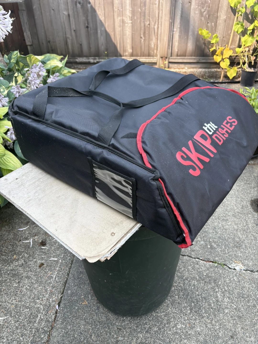 SkipTheDishes Insulated Pizza Delivery Bag - photo 2