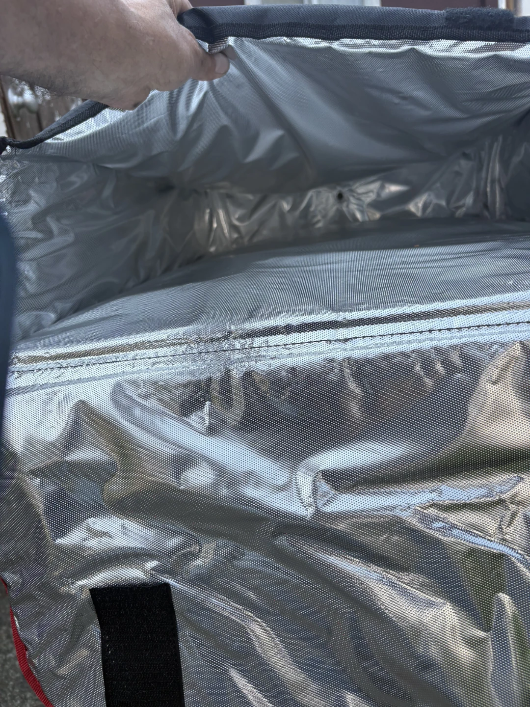 SkipTheDishes Insulated Pizza Delivery Bag - photo 3