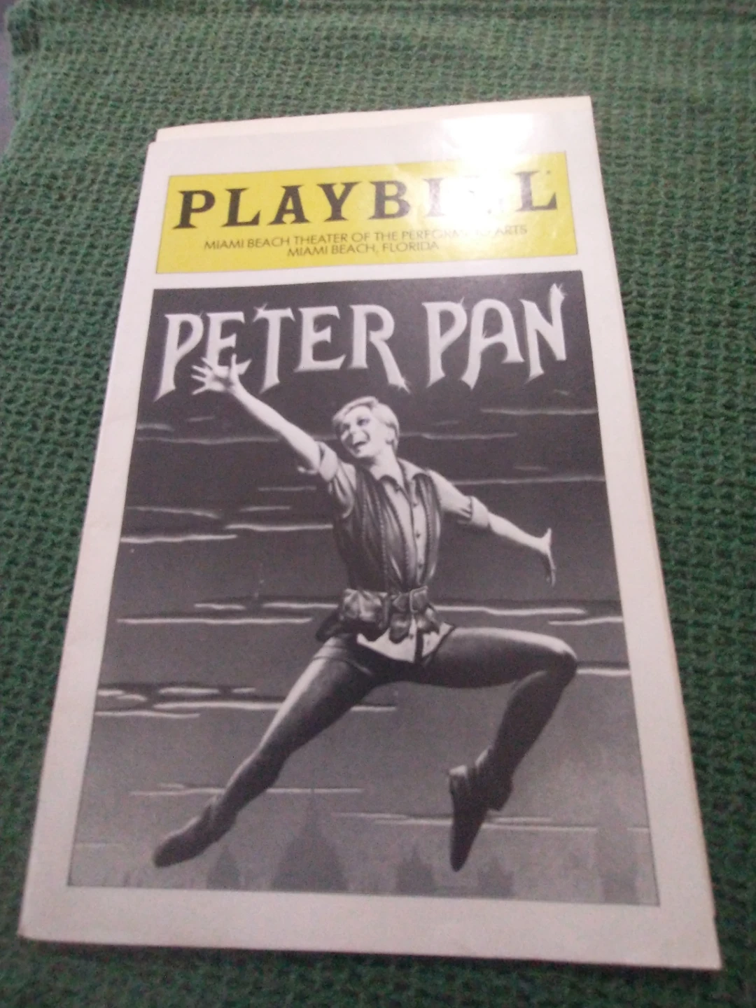 Playbill Peter Pan Miami Beach 1981-82 - photo 2
