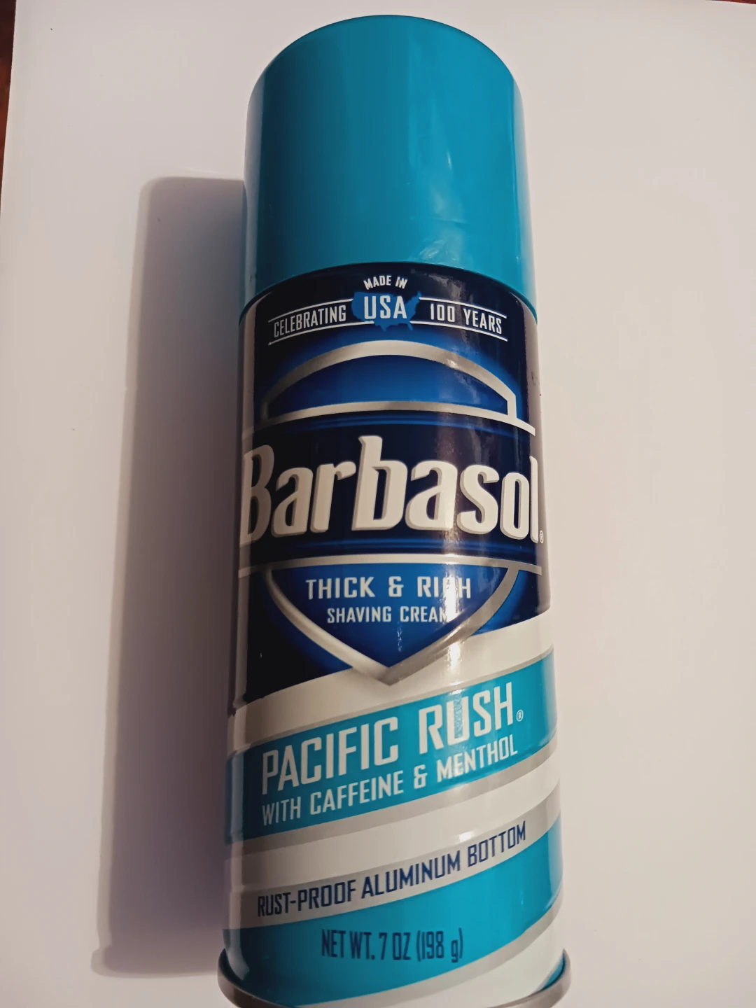 New !! Barbasol Pacific Rush Shaving Cream 7 oz