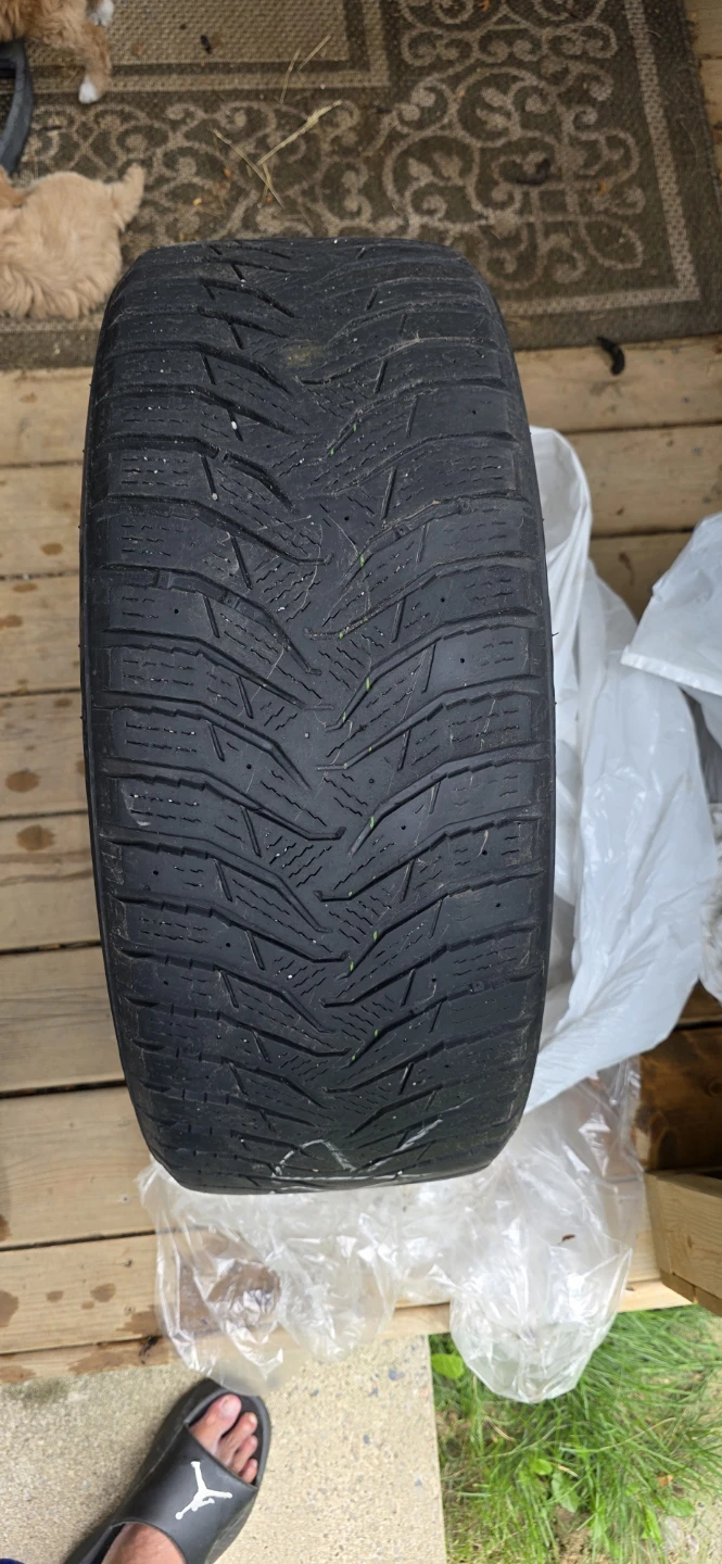 Mercedes benz winter rims with tires - photo 5