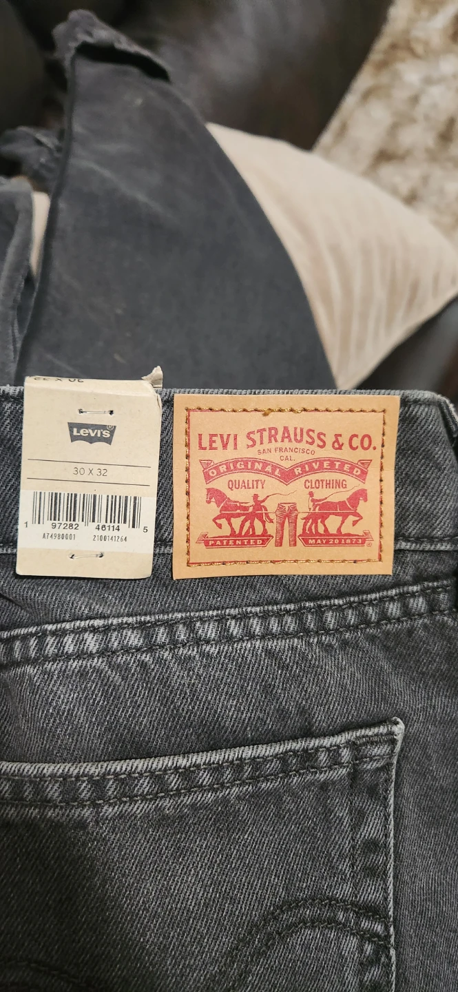 Women pants Levi's Superlow Loose Jeans Black 30x32 - photo 3
