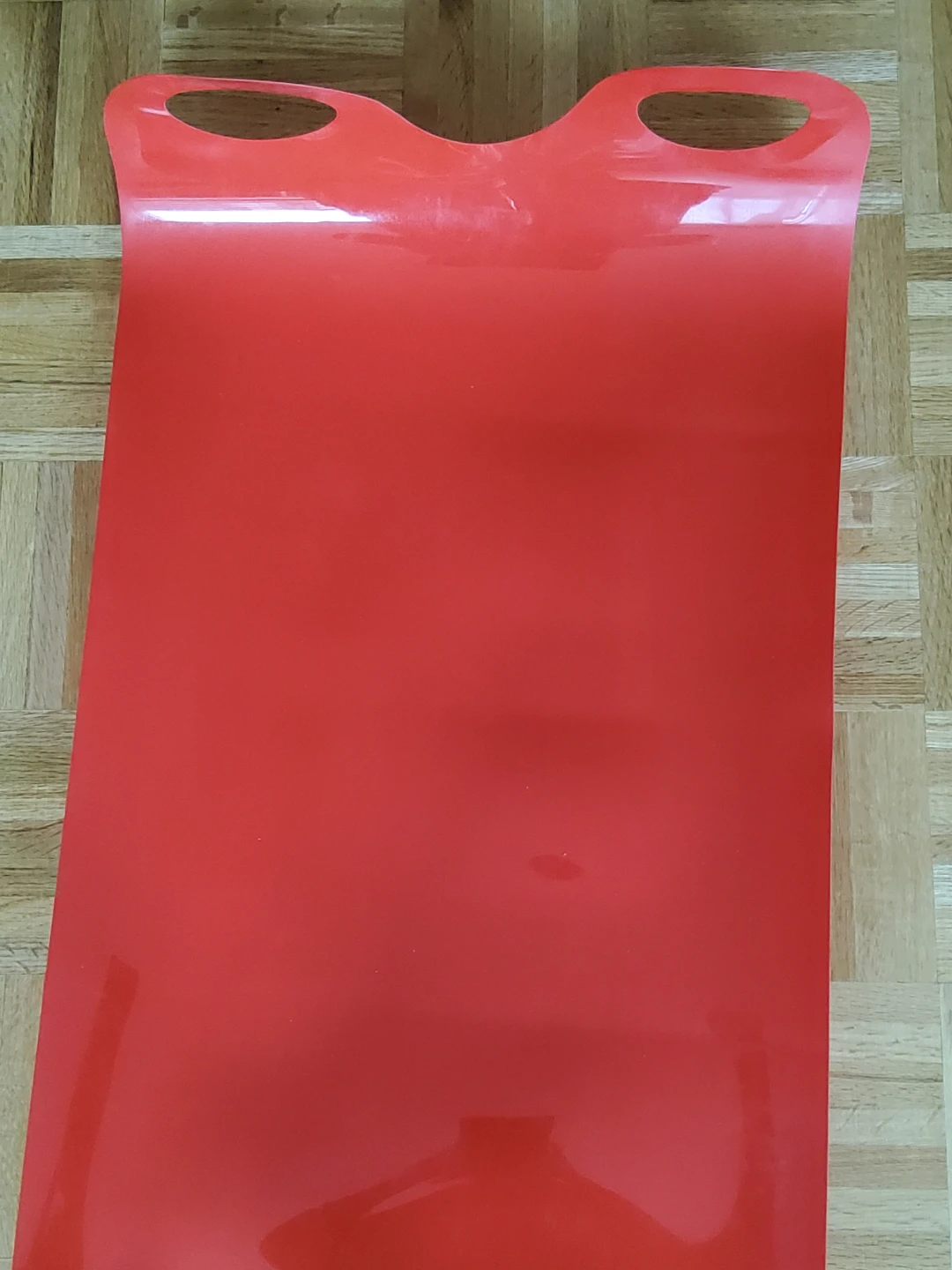 Red Flexible Snow Sled for kids