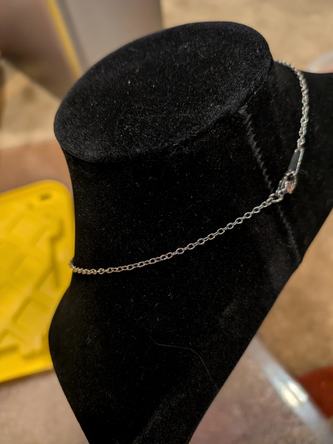 Dainty Red Evil Eye Necklace - photo 4