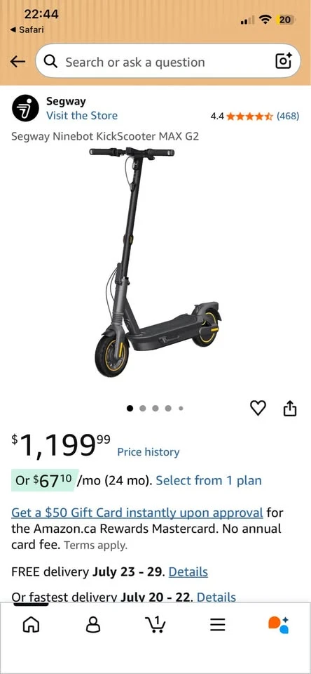 Segway Ninebot KickScooter Max G30P - photo 4