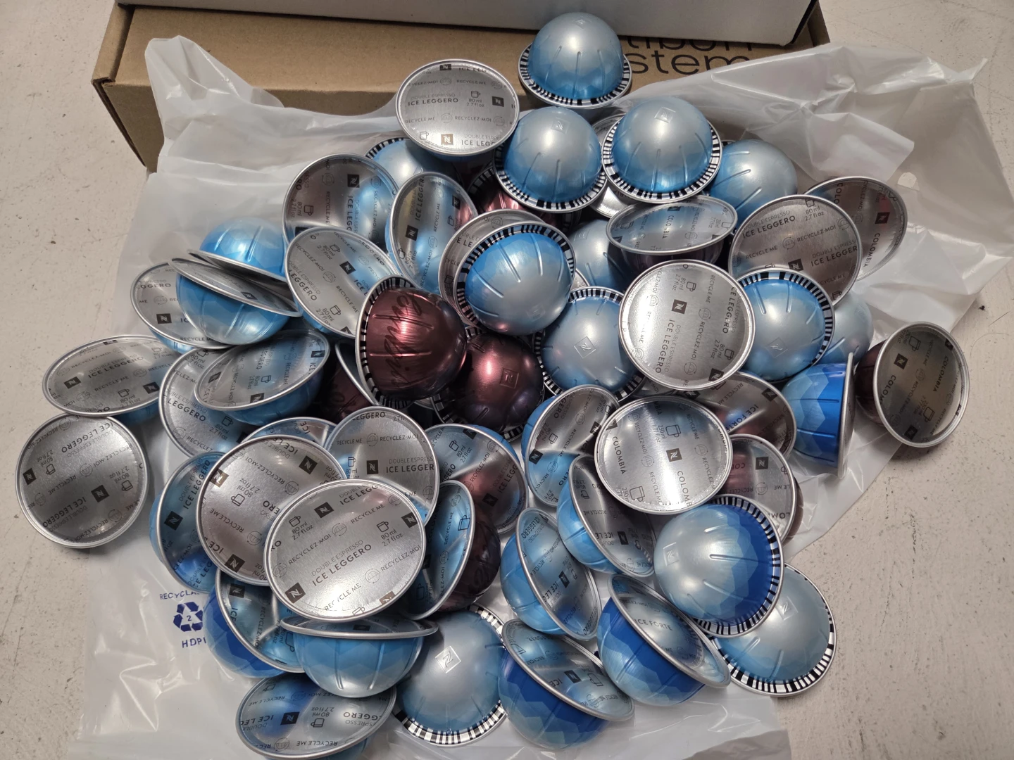 Nespresso Coffee Pods - Ice Leggero & Colombia - photo 2