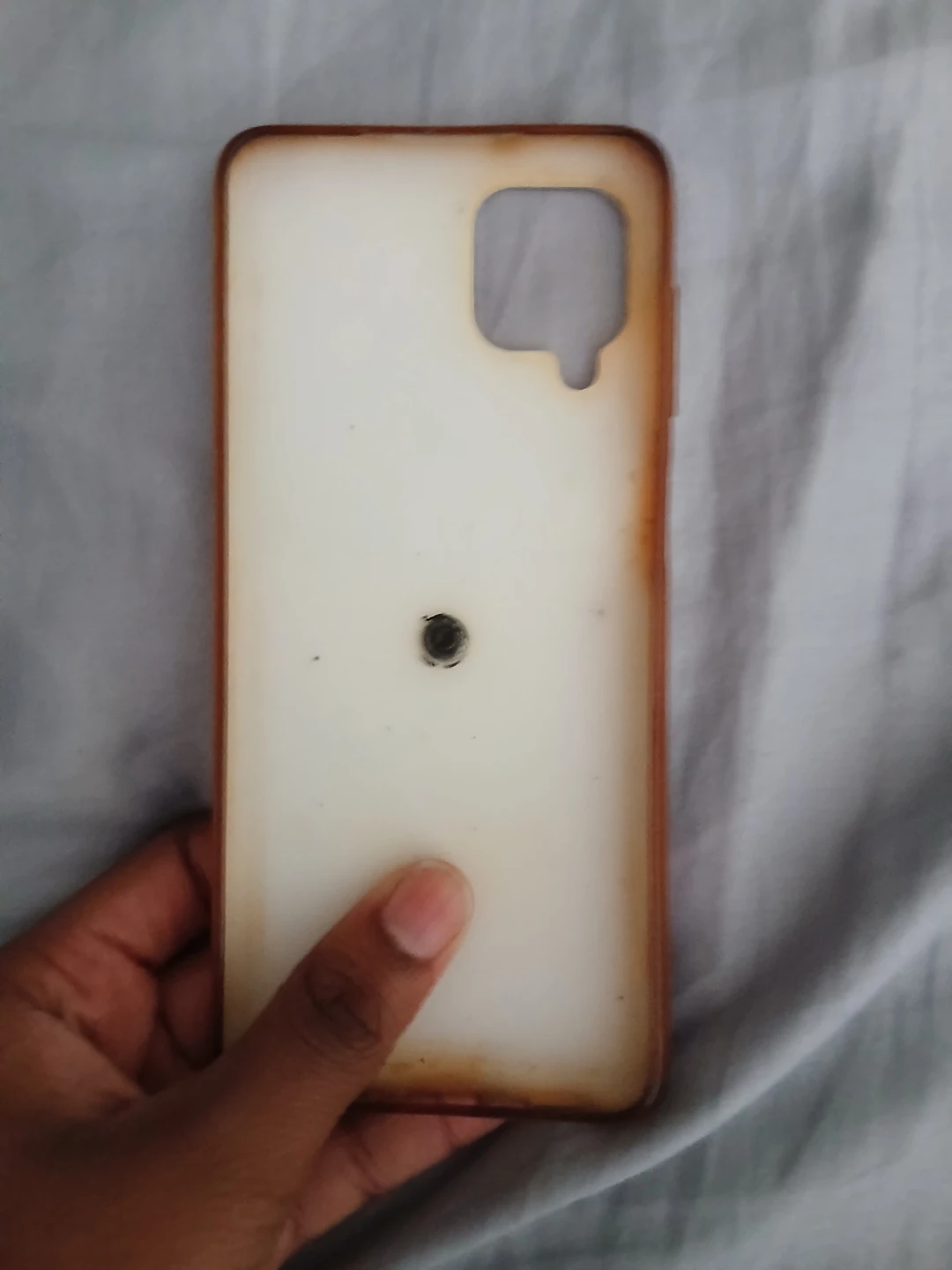 Purple Marble Phone Case with Ring Holder - photo 2