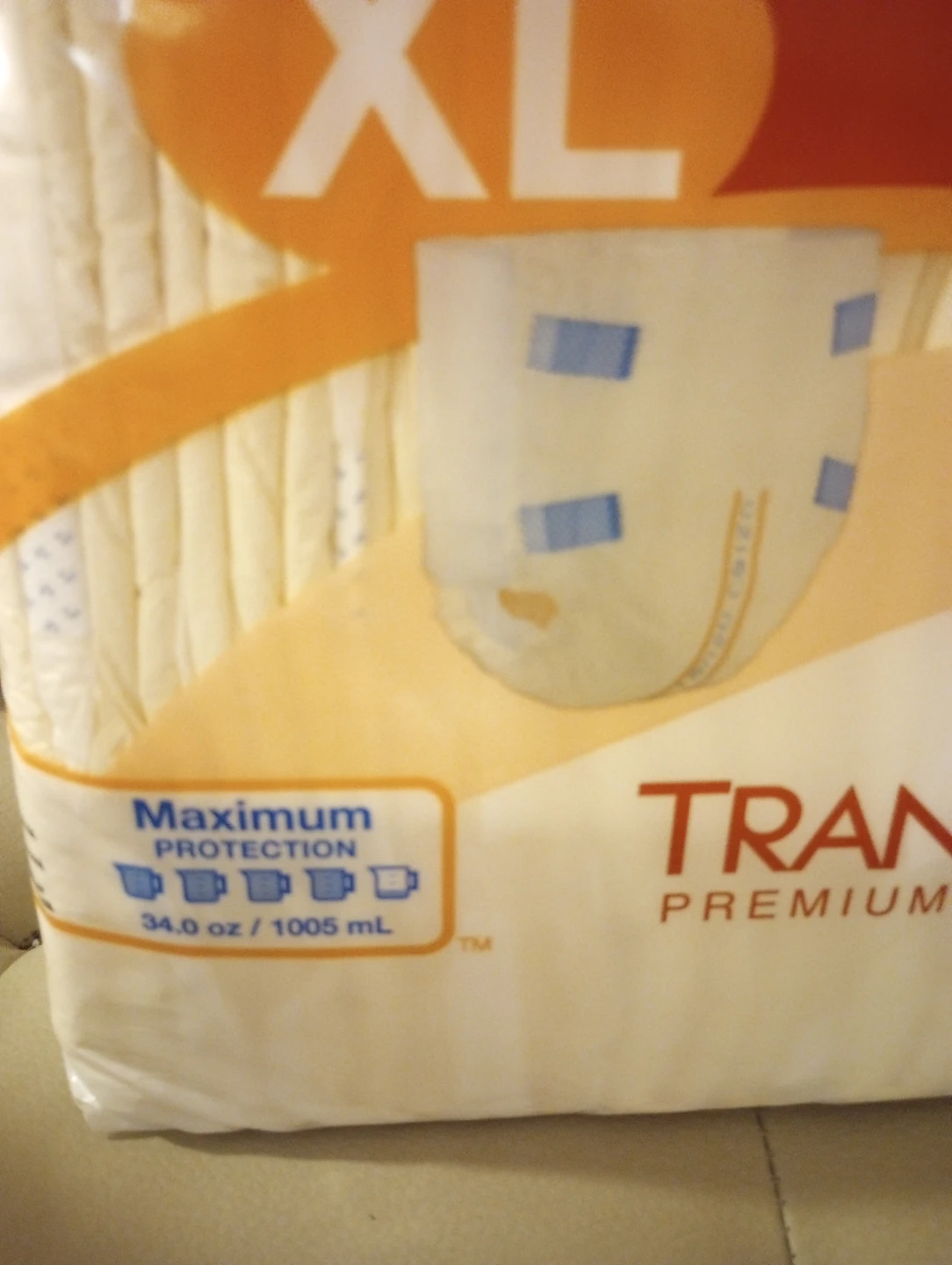 Opened Pack of 12 XL Adult Diapers - photo 2