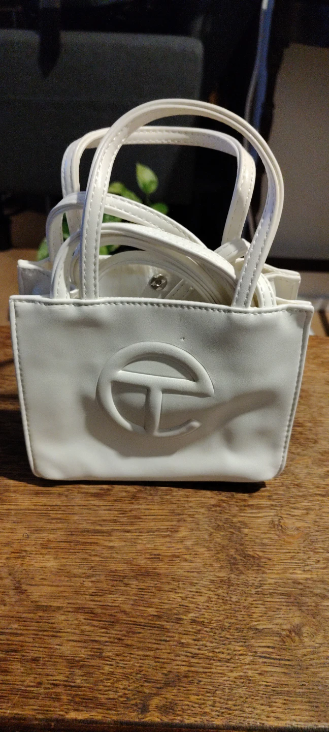 White Telfar small Shoulder bag