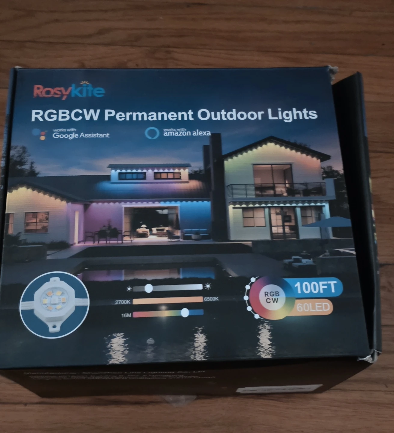RosyKite RGBW Permanent Outdoor Lights 100FT - photo 2