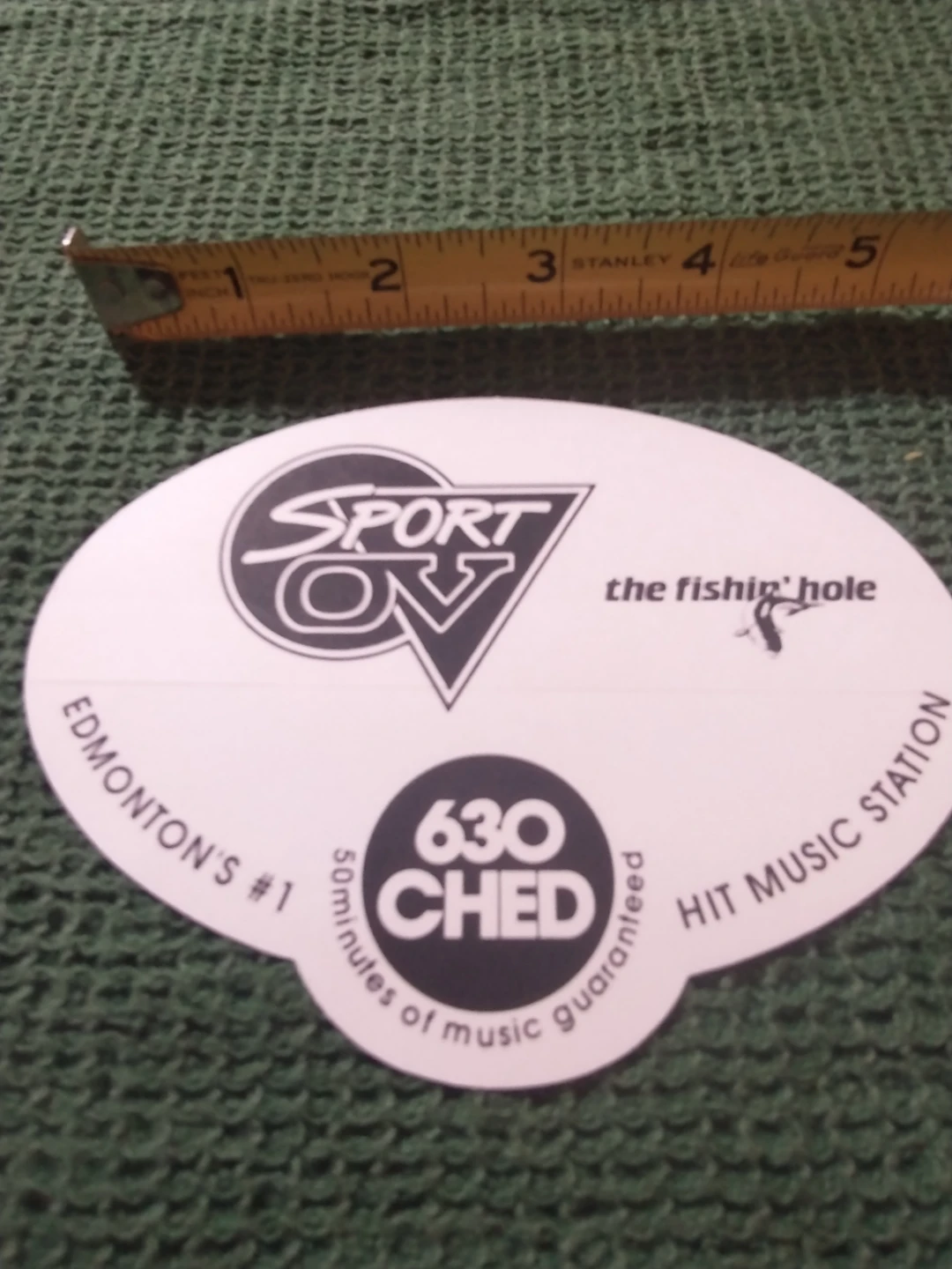 CFL Edmonton Eskimos OV Real Life Beer Football '90 Sticker - photo 3