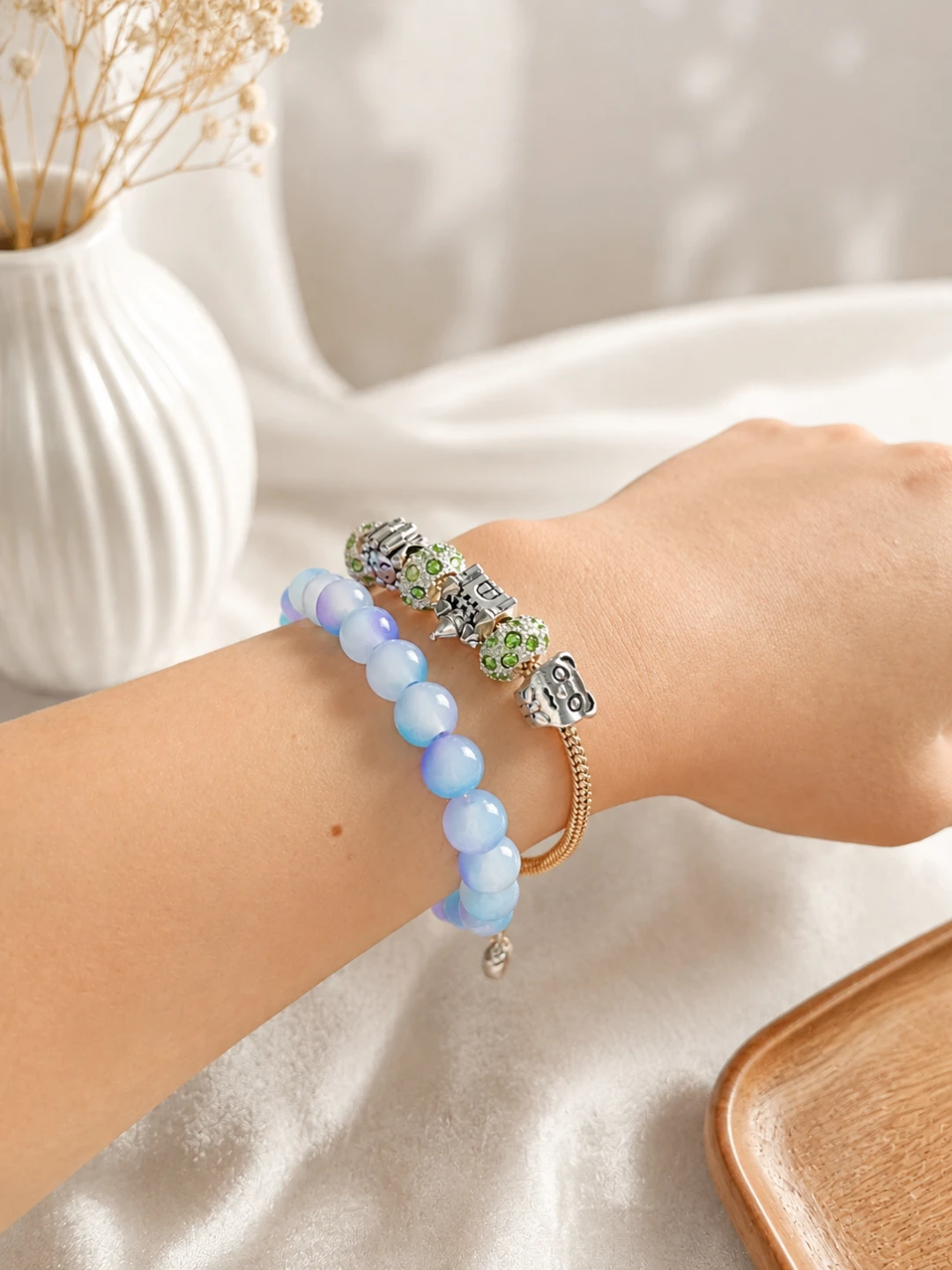 Trendy Glass Beaded Bracelets - photo 3