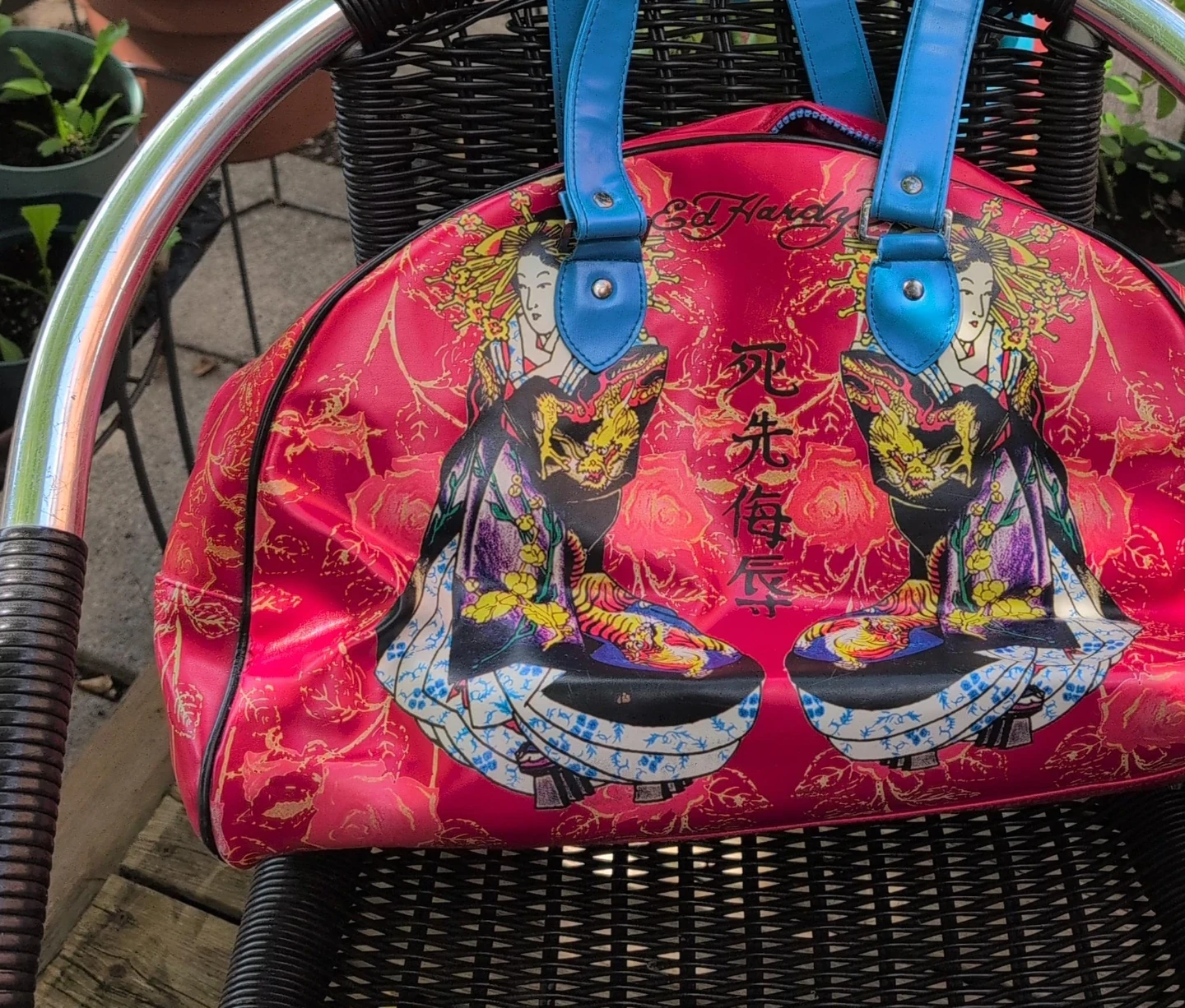 Ed Hardy Red Dragon Tote Bag - photo 2