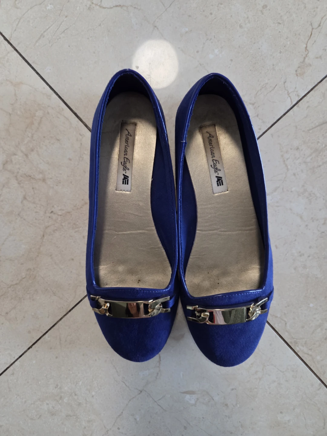Blue Flats w/Gold trim - American Eagle - photo 2