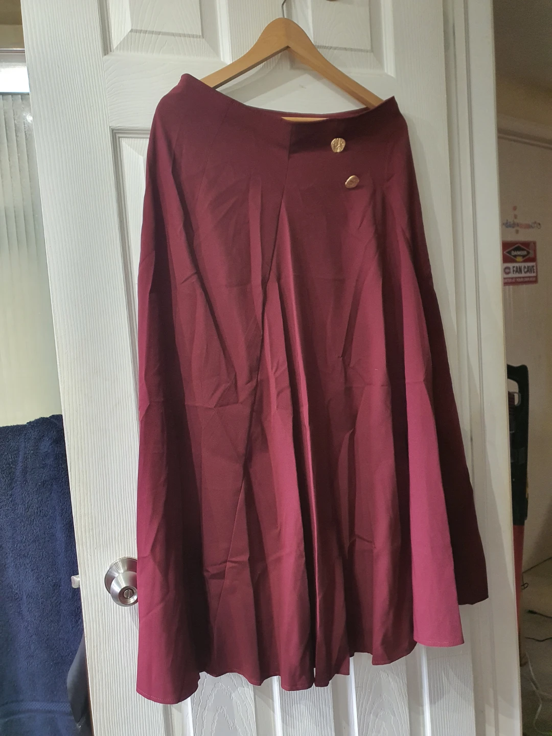Maroon Culottes