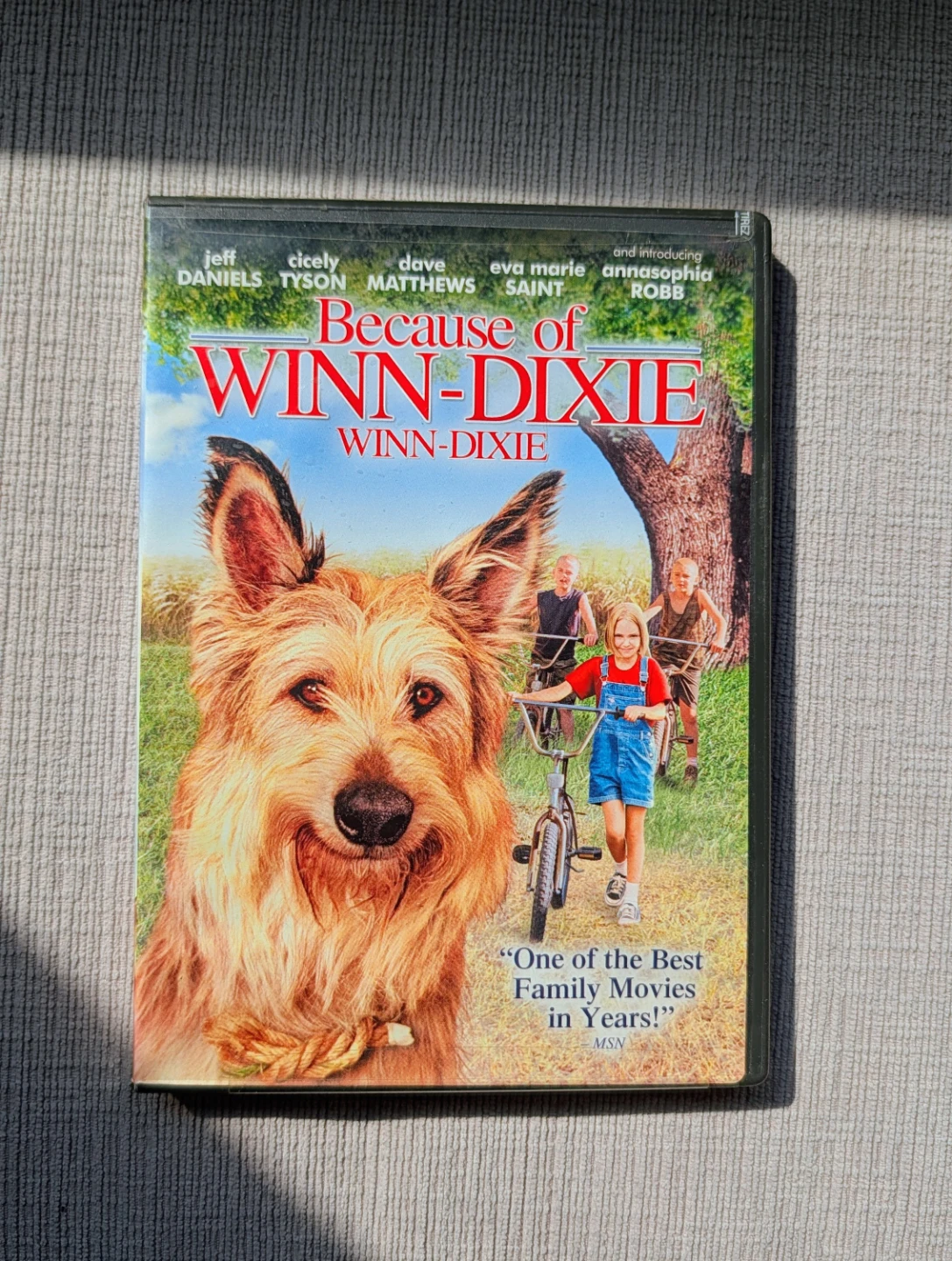 Because of Winn-Dixie DVD Miovie