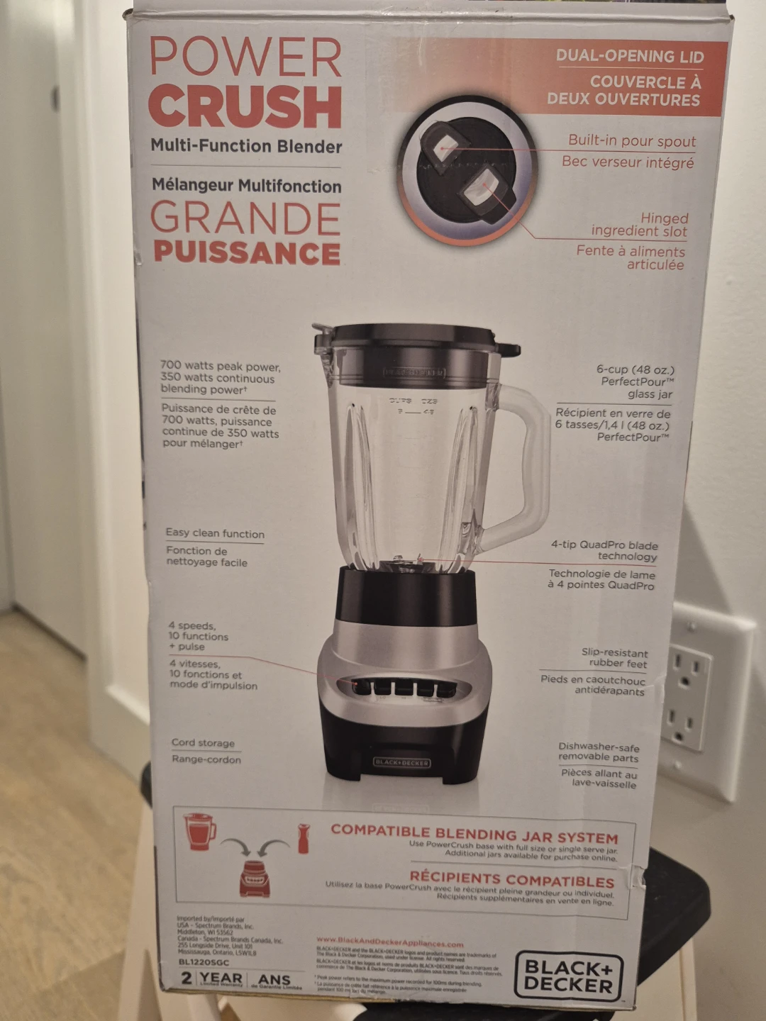 Black+Decker Power Crush Multi-Function Blender - Like New - $40 - photo 3