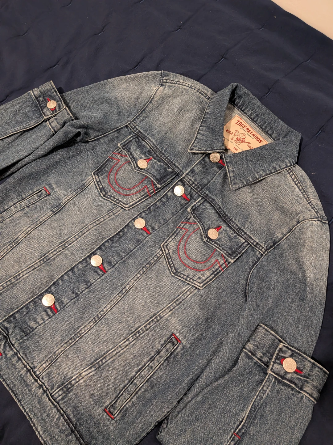 True Religion Men's Size S Denim Jacket - photo 2