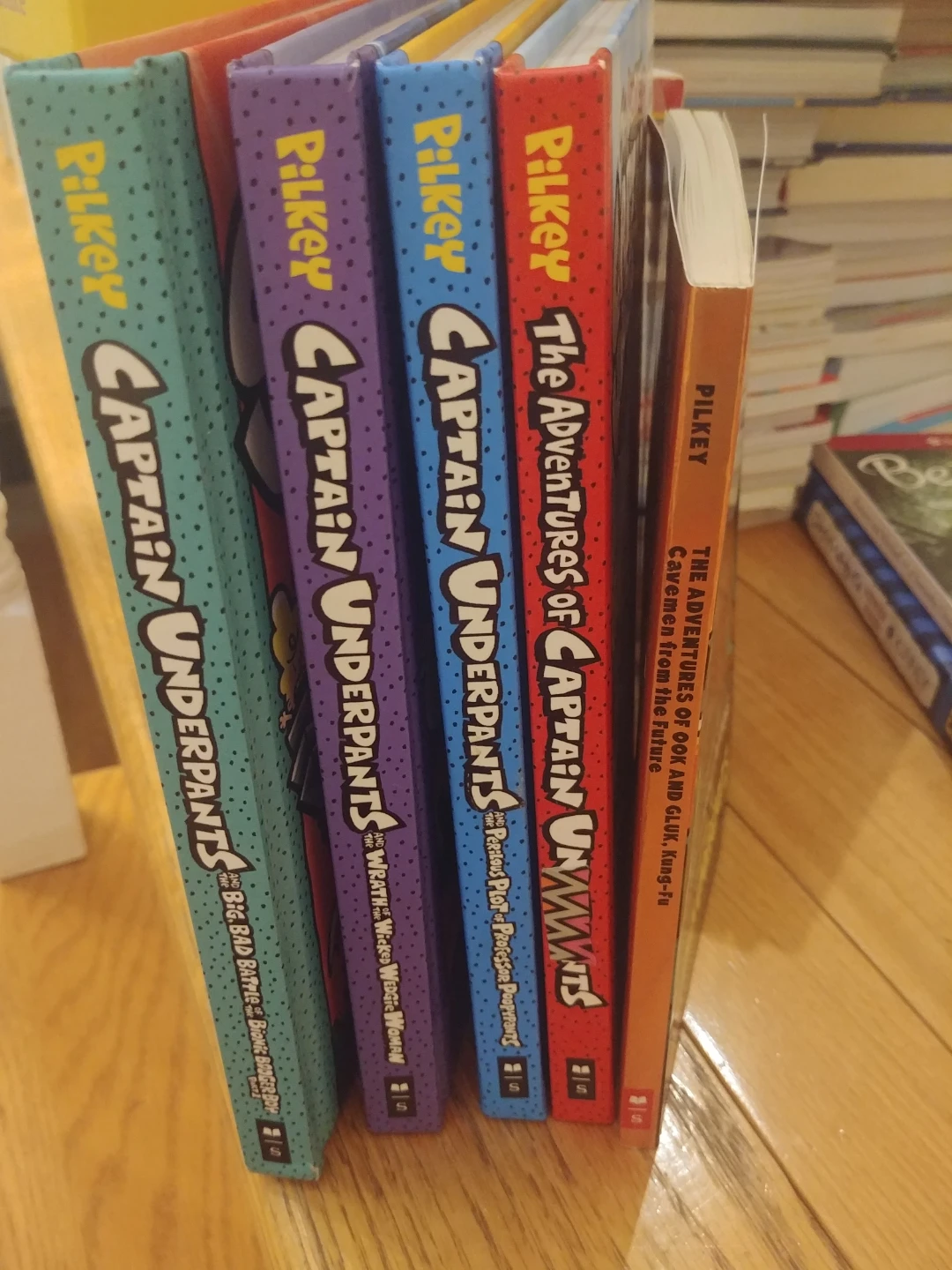 Captain Underpants & Ook and Gluk Books