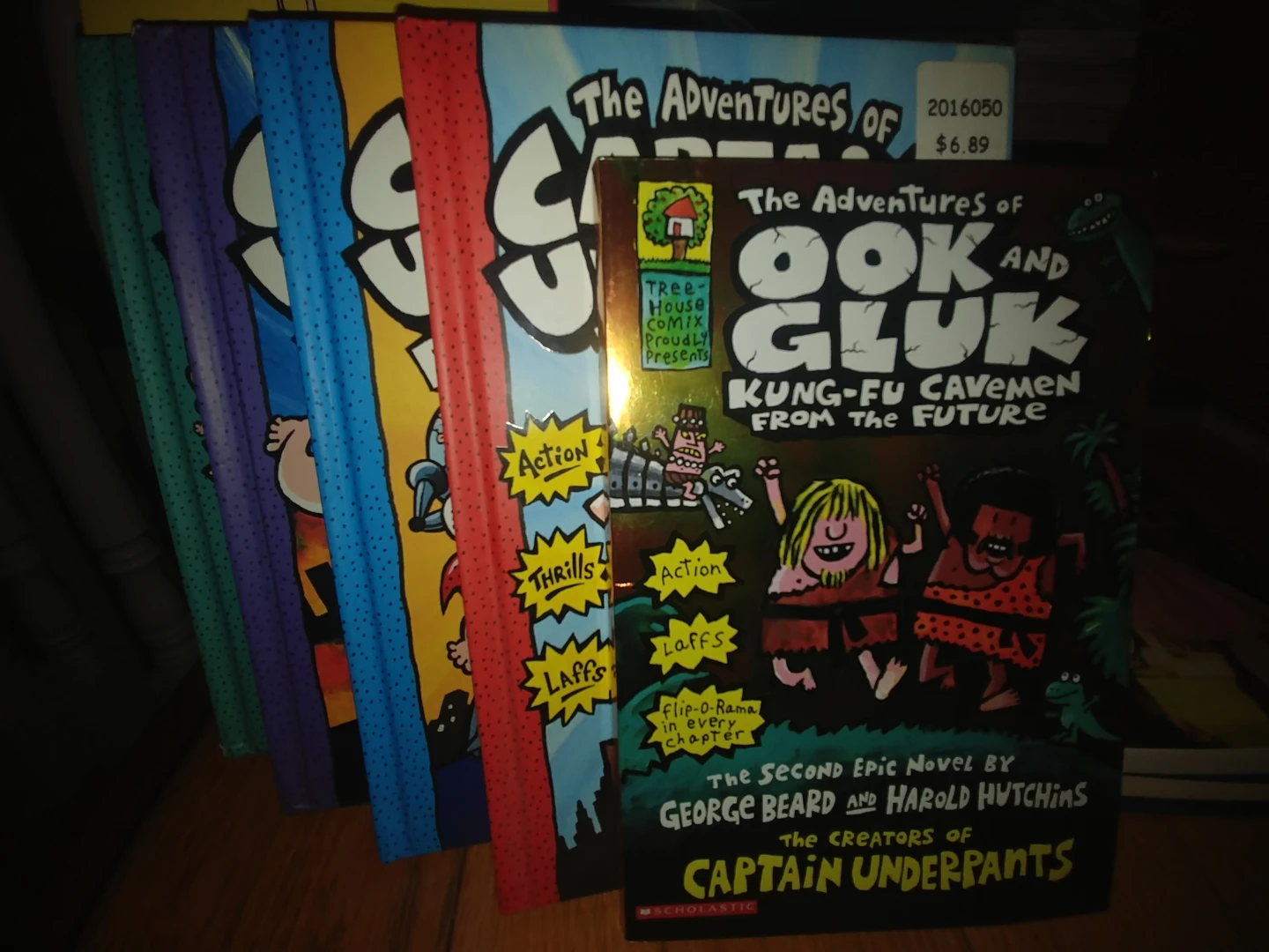 Captain Underpants & Ook and Gluk Books - photo 2