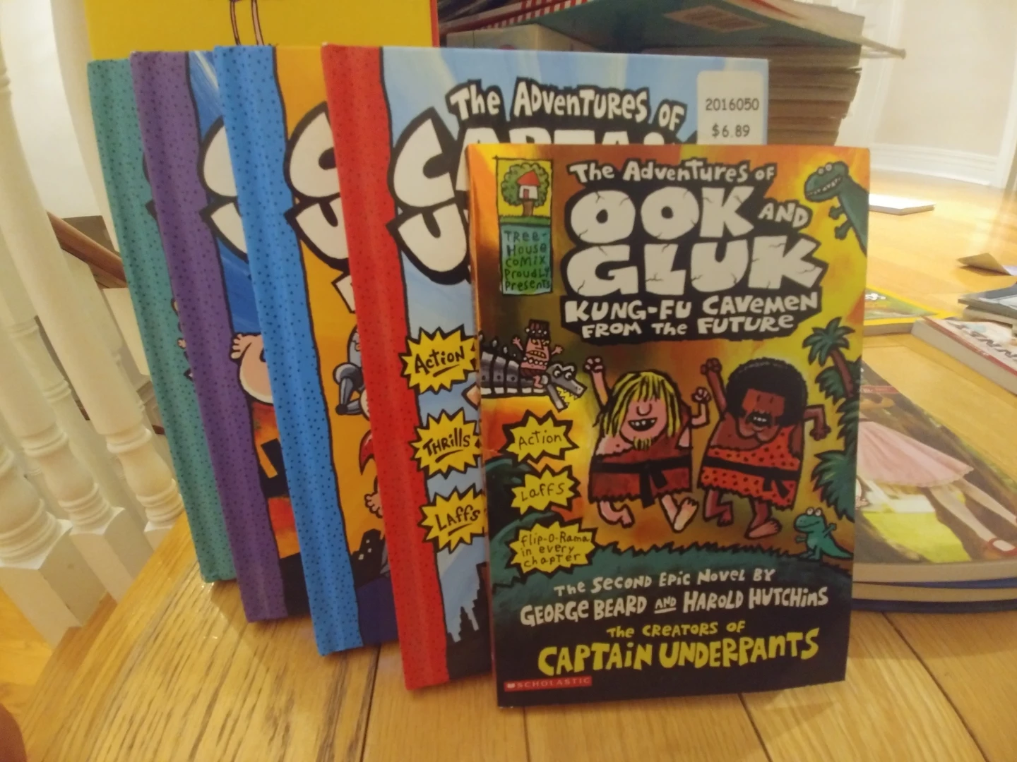 Captain Underpants & Ook and Gluk Books - photo 3