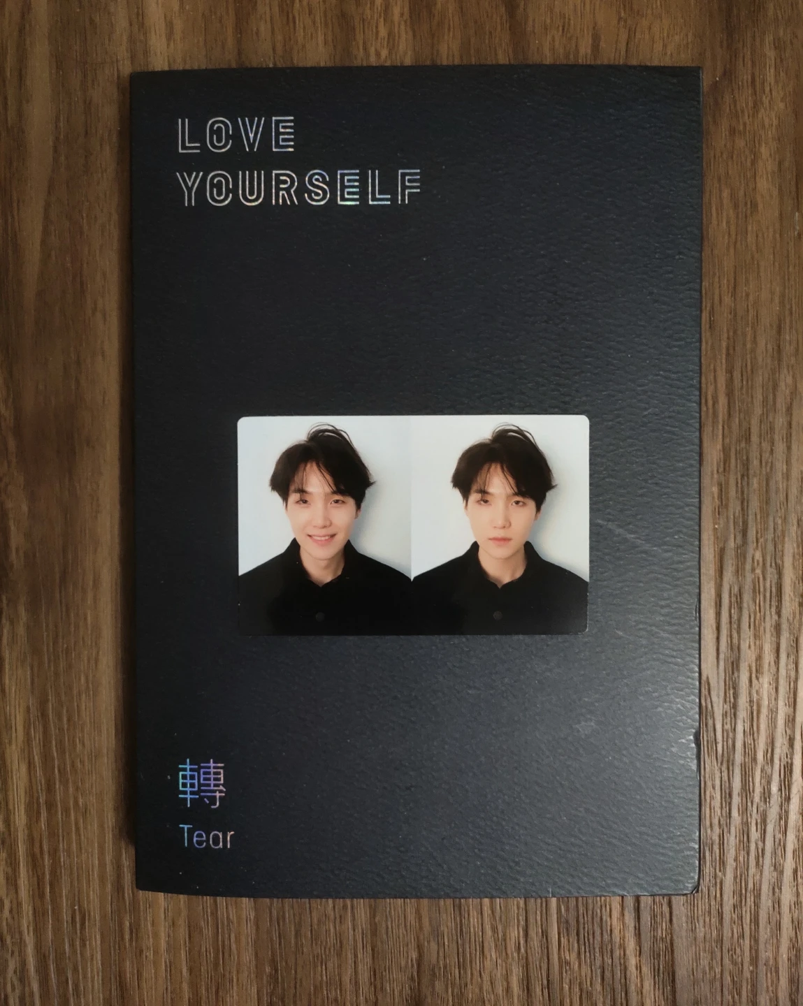BTS Love Yourself Tear Album Version R (SUGA Photocard)