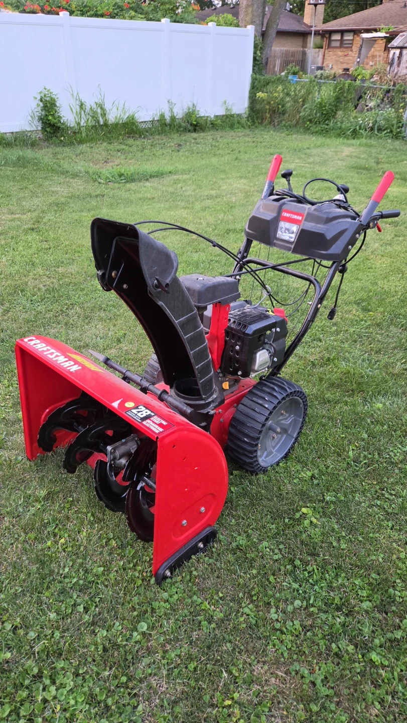 Craftsman 28" snowblower