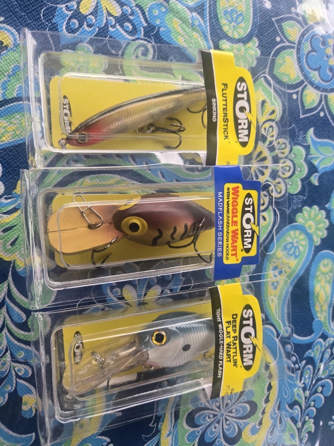 Storm Fishing Lures - 3 Pack