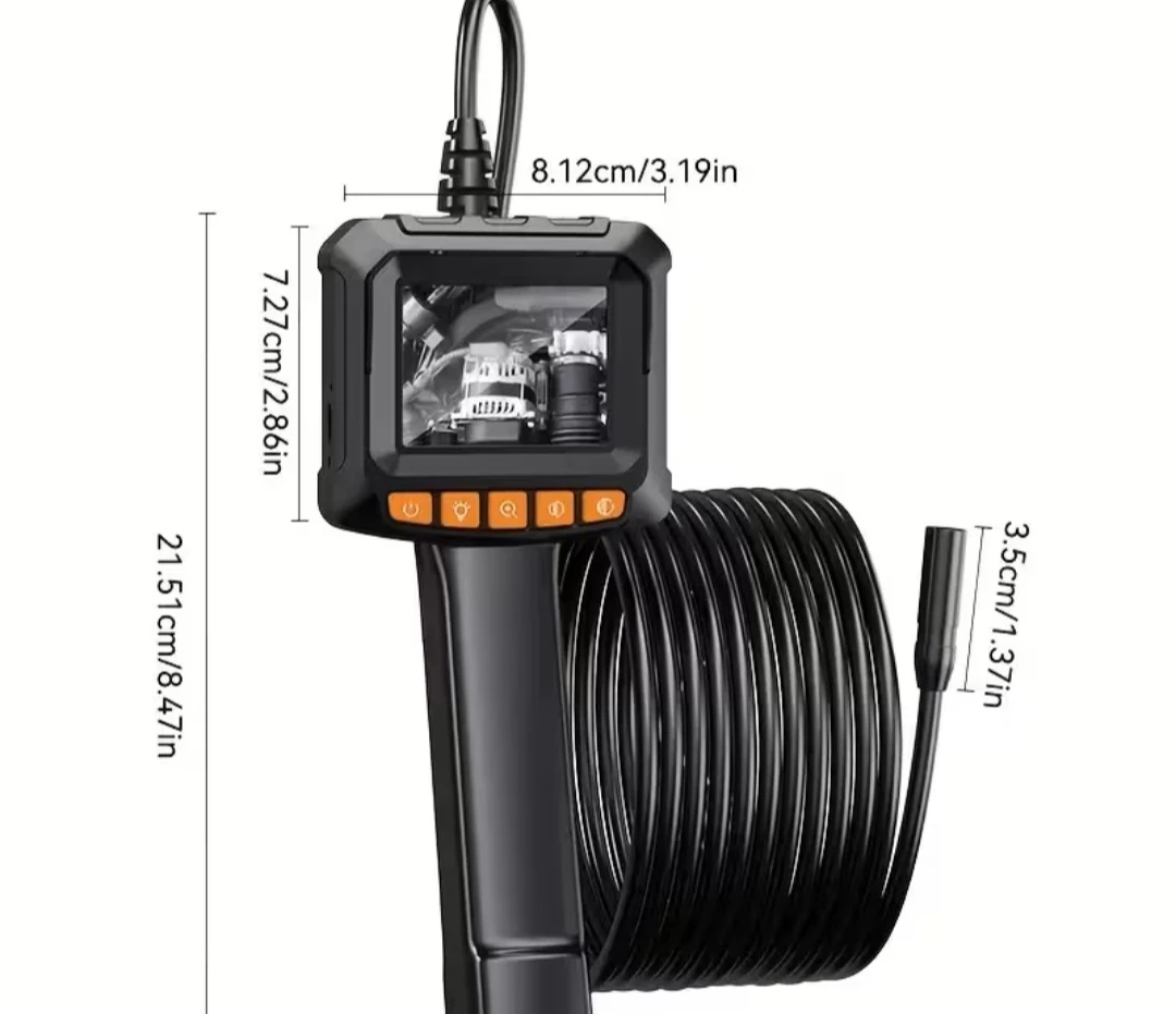 1080P HD Inspection Camera with 5" Screen - photo 3