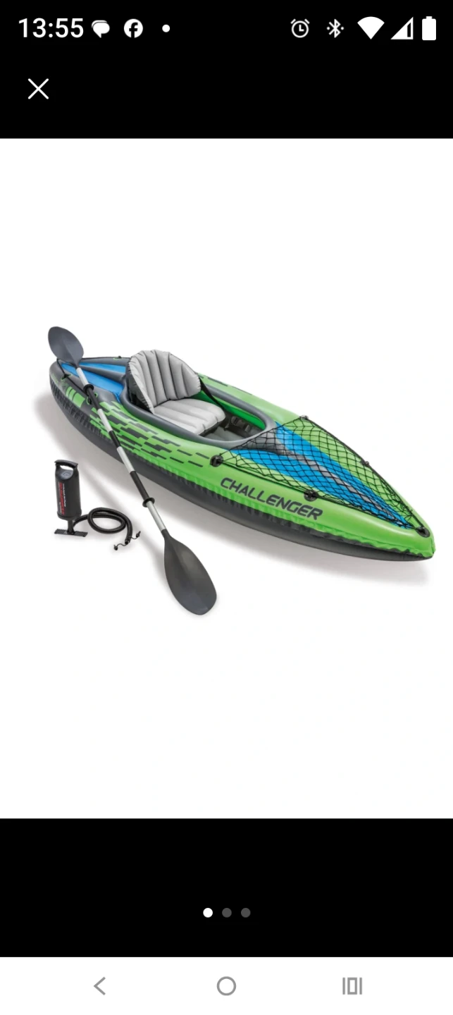 Intex Challenger K1 Kayak Set - photo 3