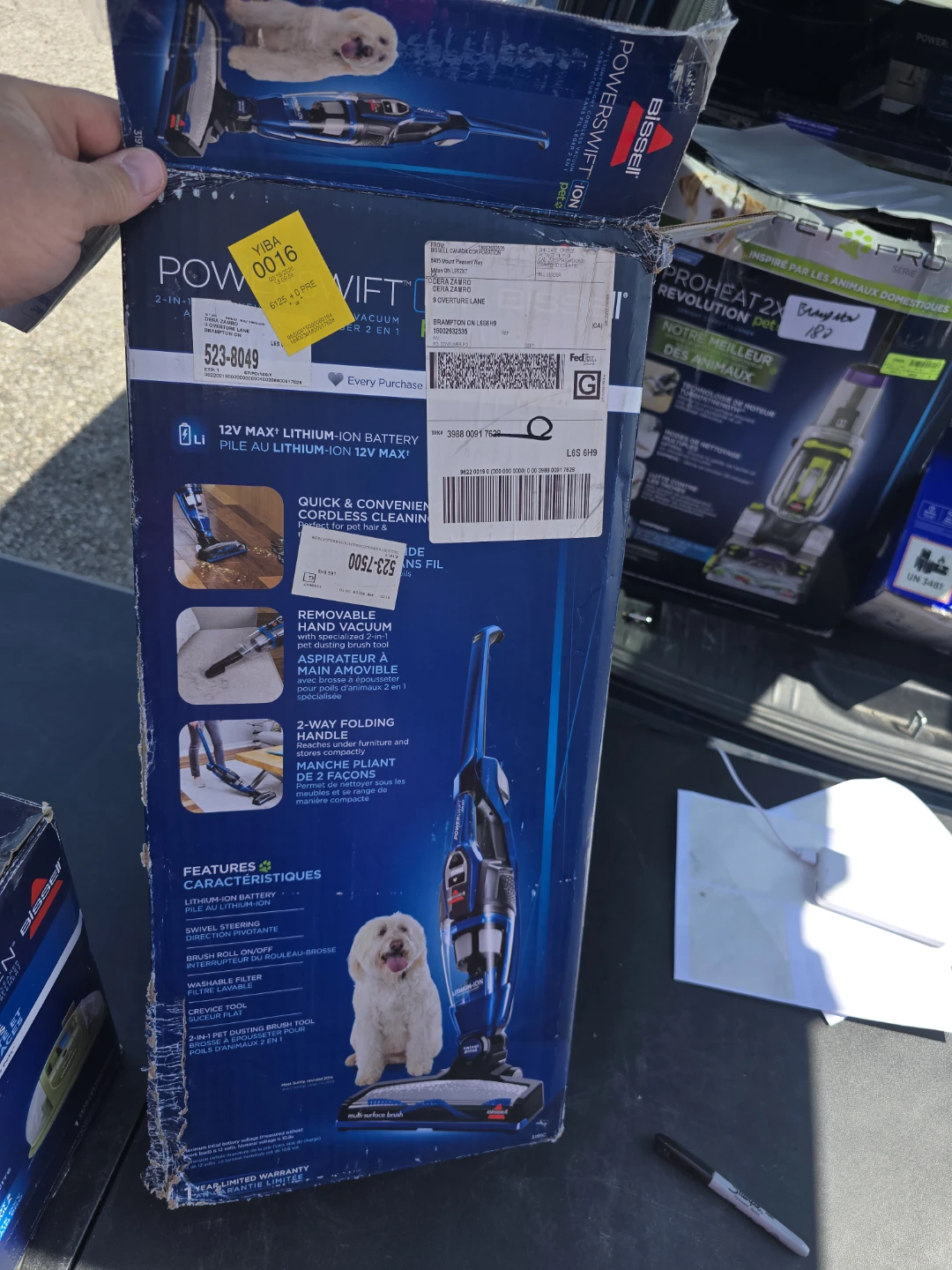 Bissell Powerswift Ion Pet 2-in-1 Cordless Vacuum - photo 2