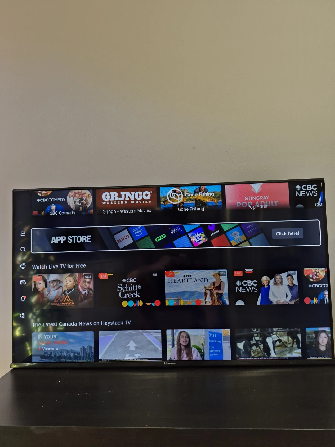 Hisense 40 inch Smart TV