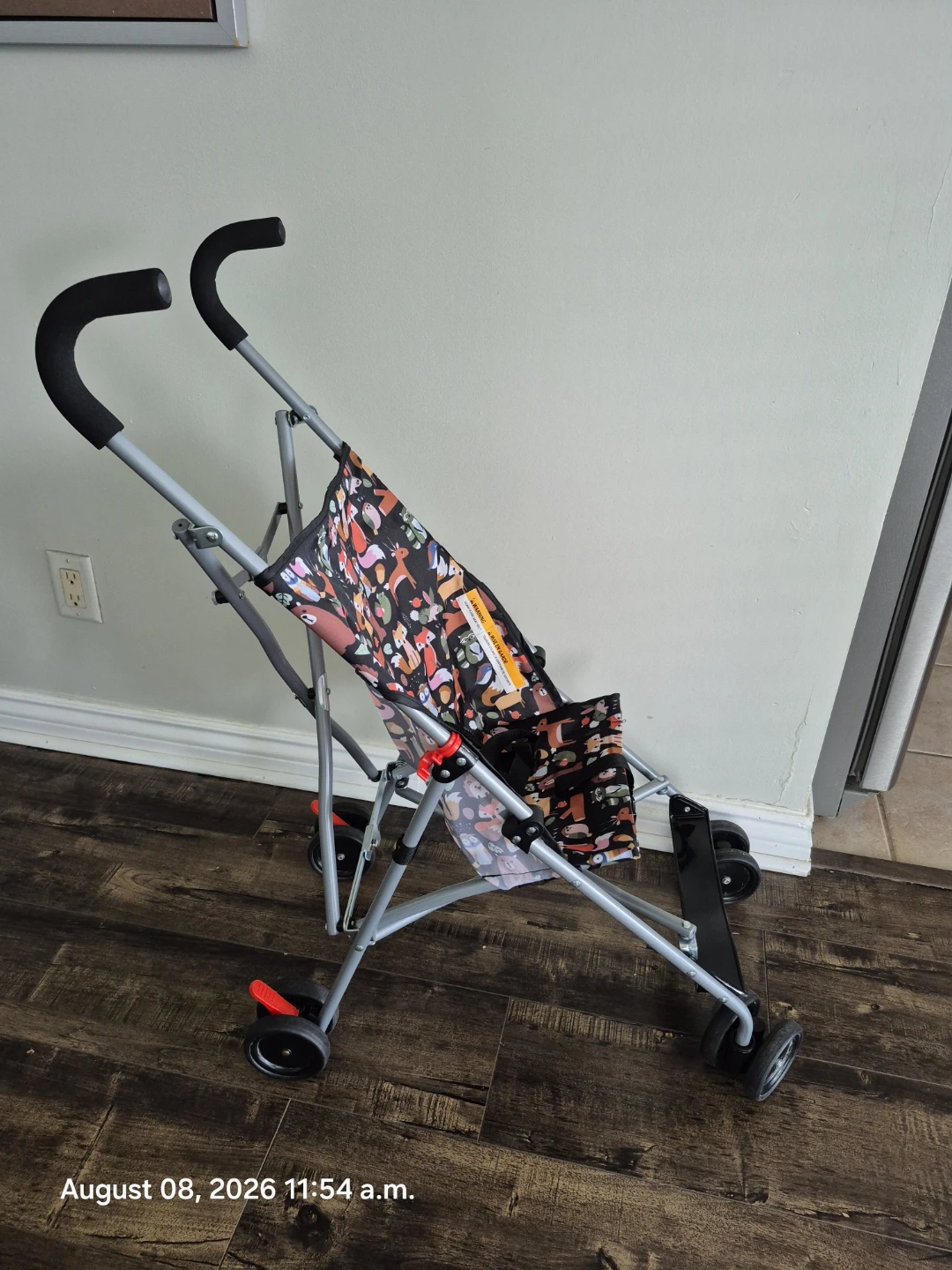 Lightweight Stroller with Fox Print - photo 2
