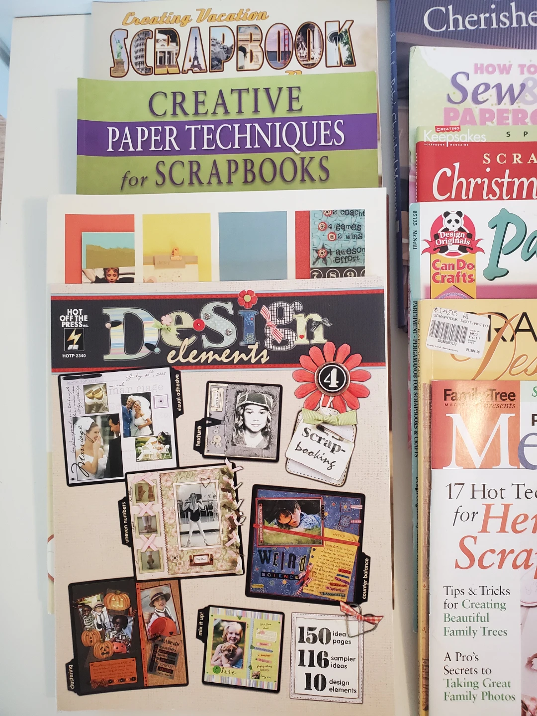14 Scrapbooking and Papercrafting Magazine and Book Lot of - photo 3