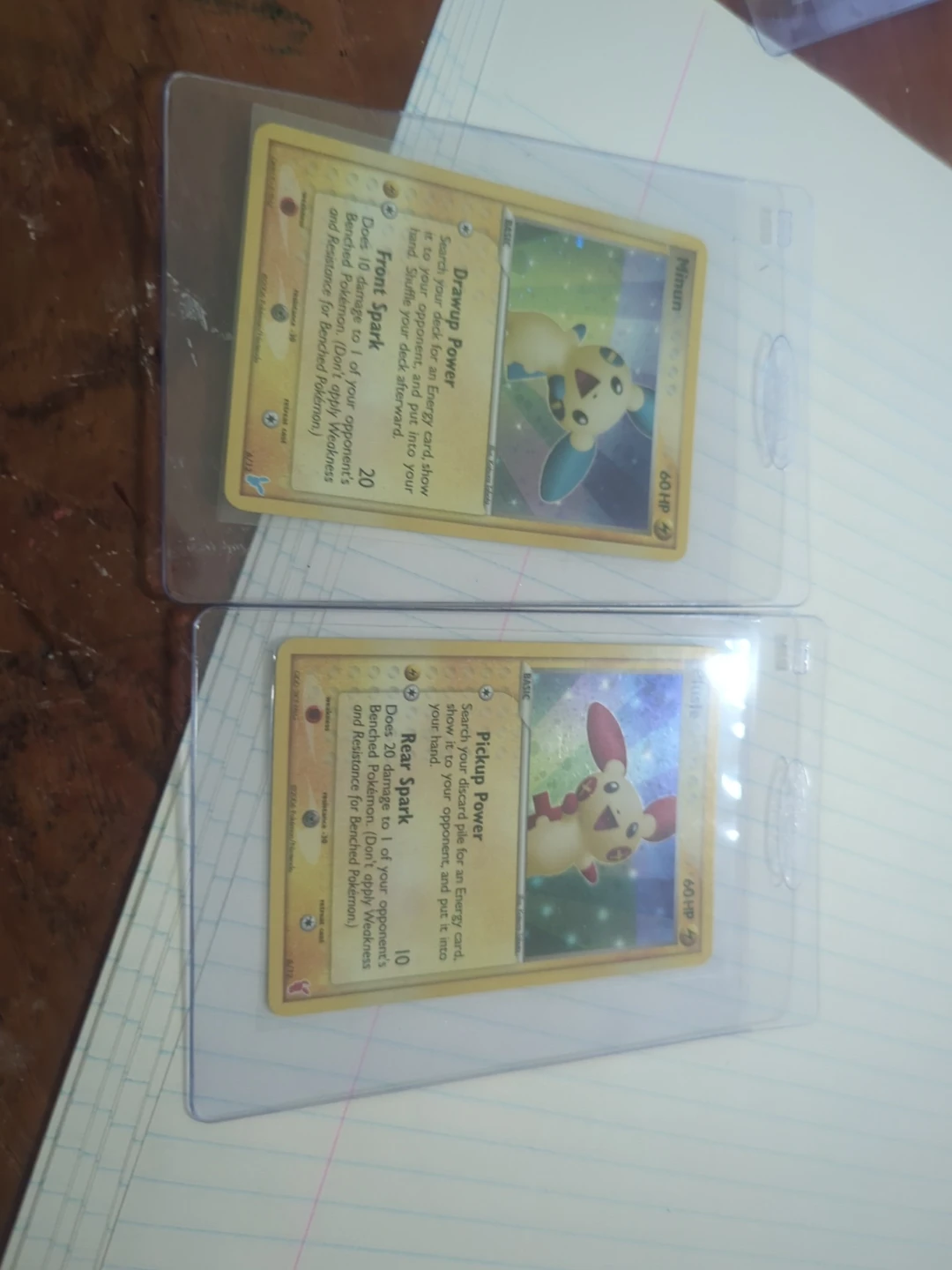 Pokemon TCG Plusle and Minun Cards - photo 4