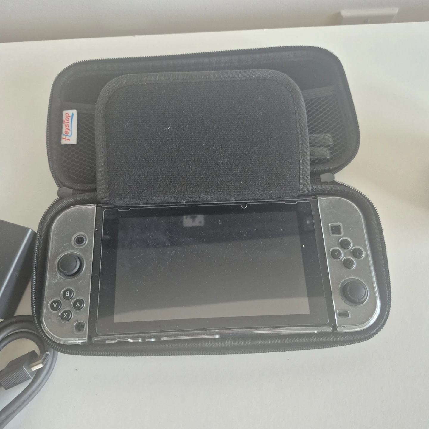 Nintendo Switch Console with Yoshi's Crafted World Game - photo 5