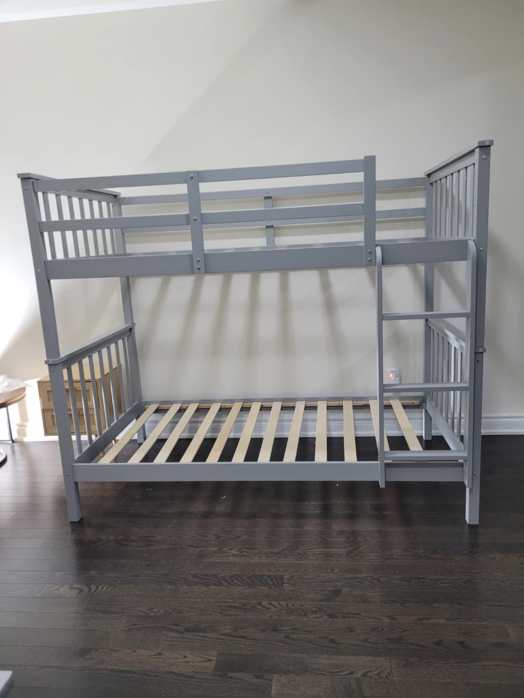 Grey Wooden Bunk Bed Frame - photo 3