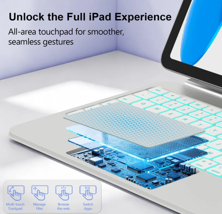 iPad Keyboard Case with Trackpad - photo 5