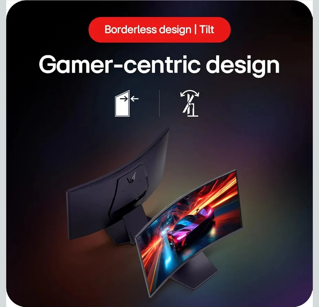LG UltraGear 27" Curved Monitor | 2560x1440 180hz 1ms - photo 3