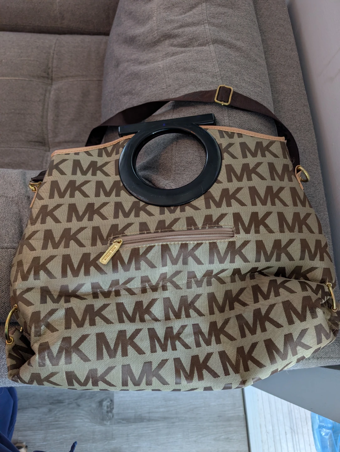 Michael Kors "MK" Logo Tote Bag - photo 4